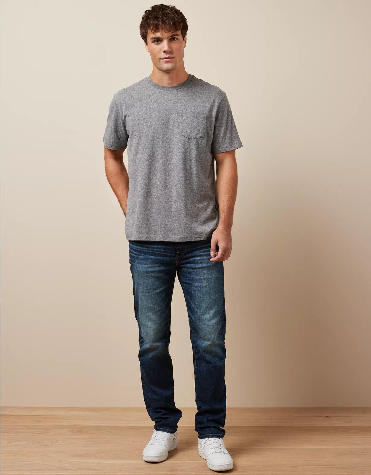 Temp Tech Athletic Straight Jeans For Men - DENIMS 