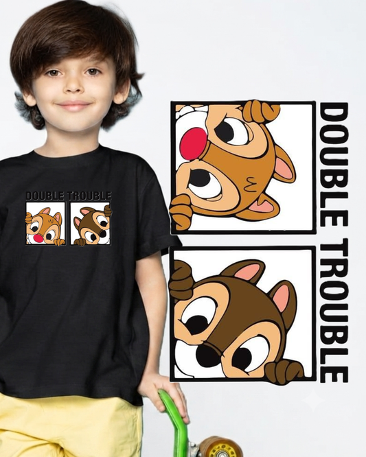 Double Trouble Kids Printed t-Shirt