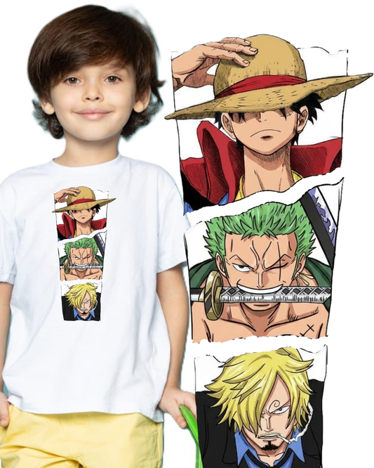 Luffy, Zoro and Sanji T-shirt