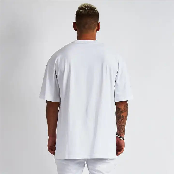 White Oversized Men's T shirts
