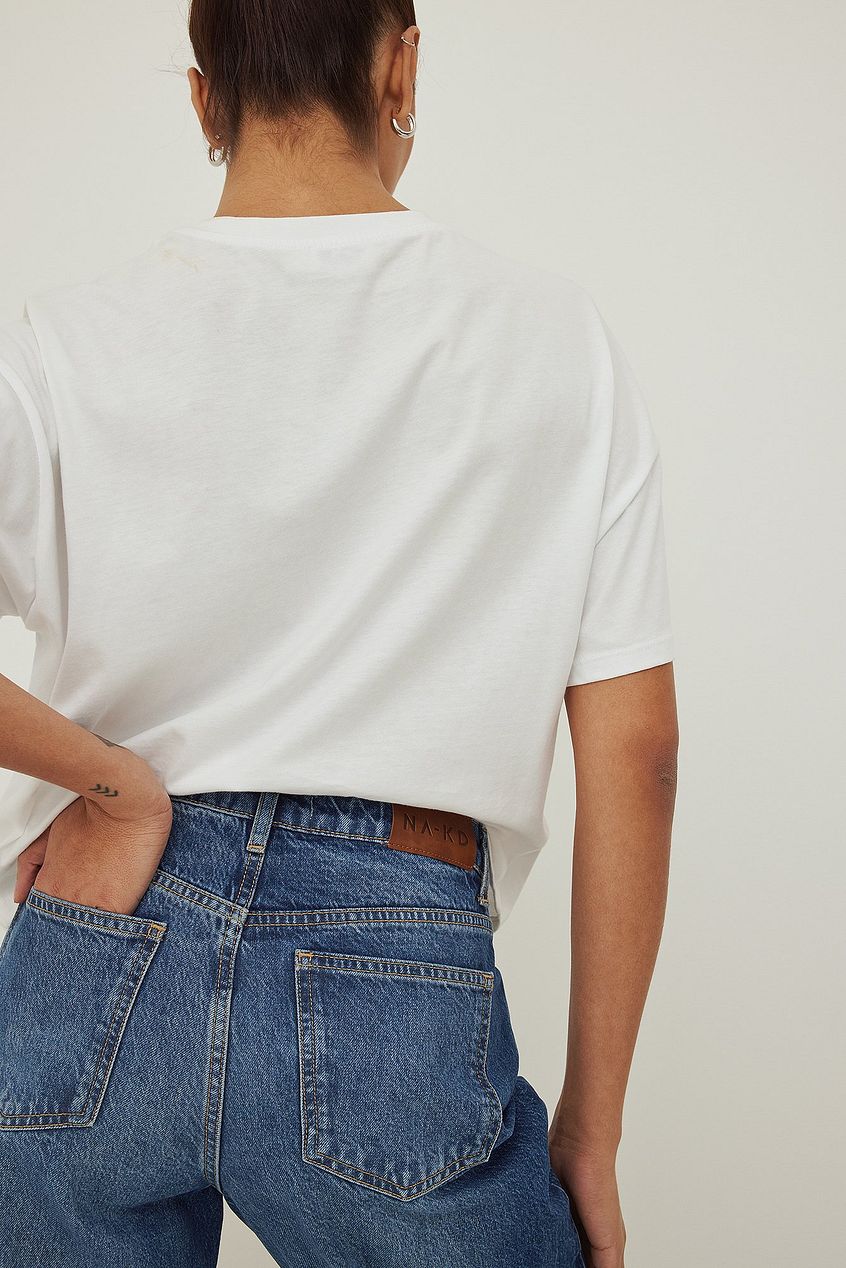 Wide Leg Loose Denim - DENIMS 