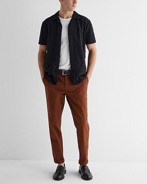 Athletic Slim Stretch Cotton Chino jeans - DENIMS - Jeans & Pants - 