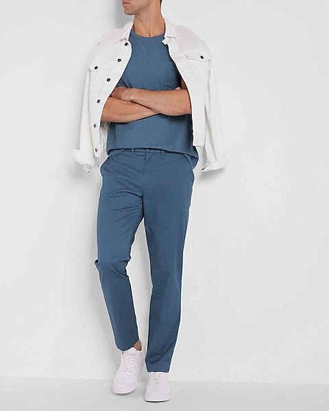 Athletic Slim Stretch Cotton Chino jeans - DENIMS - Jeans & Pants - 