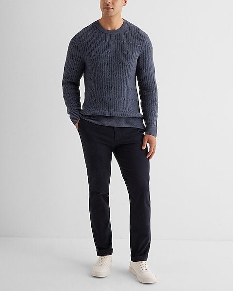 Athletic Slim Stretch Cotton Chino jeans - DENIMS - Jeans & Pants - 