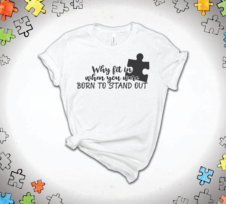 Autism Awareness Graphic Tee - DENIMS - Tops & T - Shirts - 