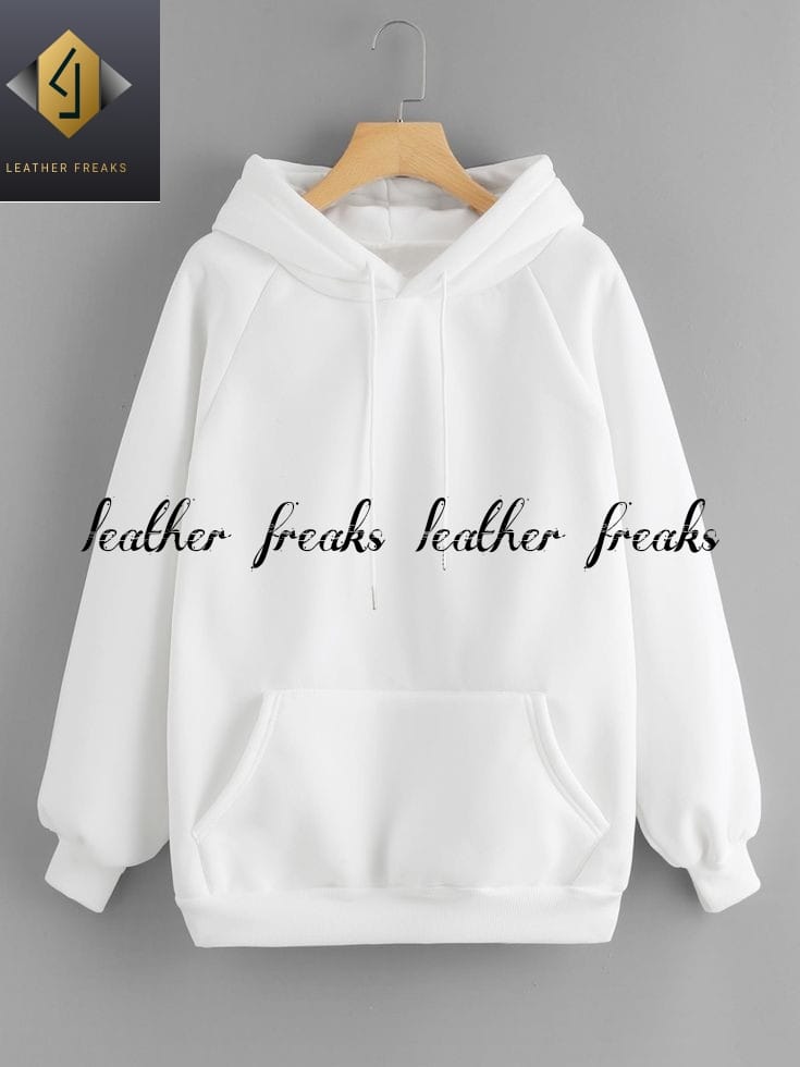 Baby Girl Fleece Full Sleeves Pull Over Hoodie For Women - DENIMS - Hoodies & Sweatshirts - 