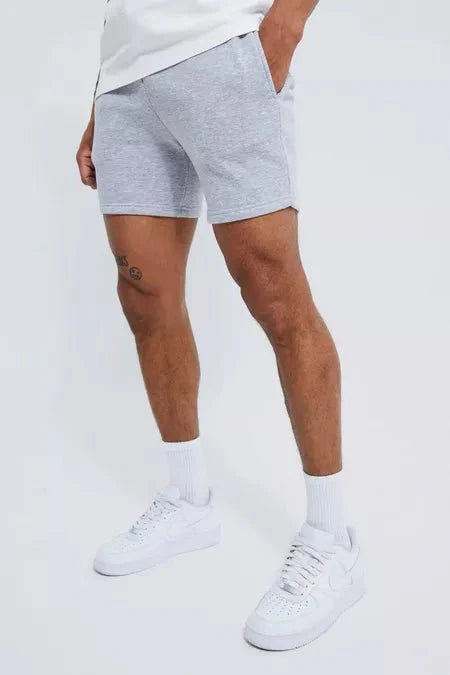 BASIC SLIM FIT SHORT LENGTH JERSEY SHORT - DENIMS - Shorts - 
