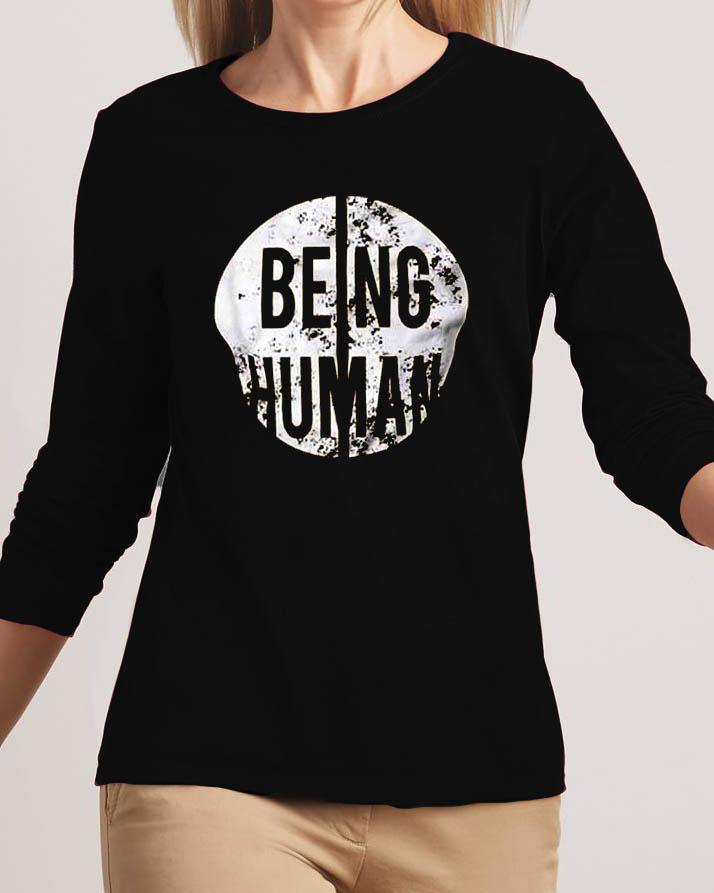 Being Human New Fashion Black High Graphic Excellent Quality T - shirt - DENIMS - Tops & T - Shirts - 