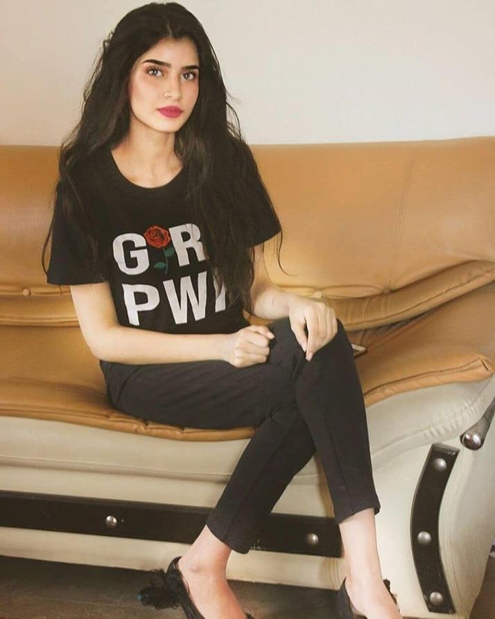 Black Girl Power Cotton Printed Crop T - Shirt For Women - DENIMS - Tops & T - Shirts - 