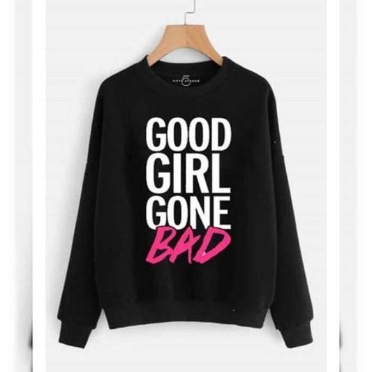 Black Good Gone Bad Sweatshirt For womens - DENIMS - Hoodies & Sweatshirts - 