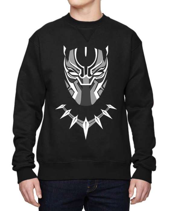 Black iron man sweat shirt for womens - DENIMS - Hoodies & Sweatshirts - 