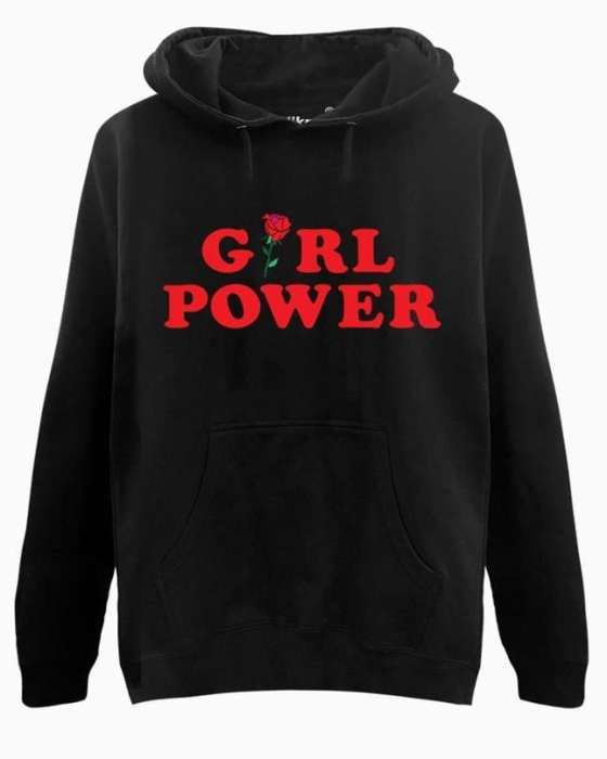 black power export quality hoodie for women - DENIMS - Hoodies & Sweatshirts - 