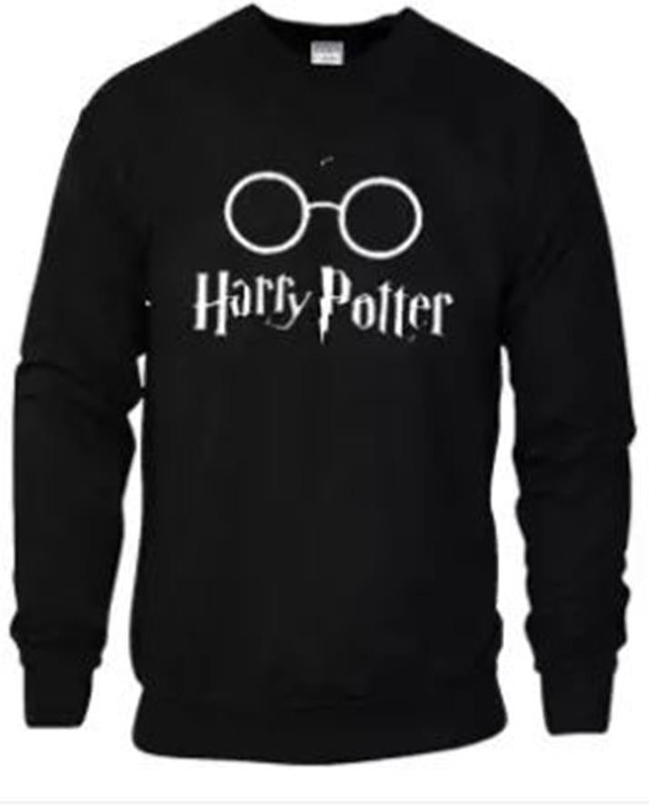 Black Sweat Shirt Harry Potter Sweat Shirt For Mens Unisex - DENIMS - Hoodie & Sweatshirt - 