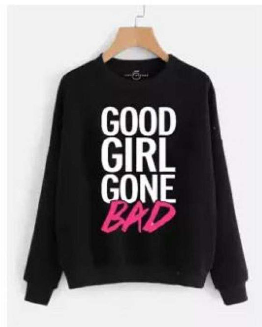 Black Sweat Shirt Hoody Black Good Gone Bad Hoodie - DENIMS - Hoodies & Sweatshirts - 