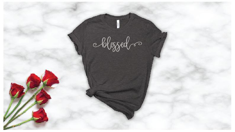 Blessed Shirt for Women Grateful and Blessed Shirt Womens - DENIMS - Tops & T - Shirts - 
