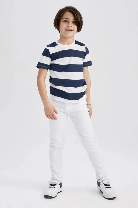 Boy Child Slim Fit Jean Trousers - DENIMS - Boys Jeans - 