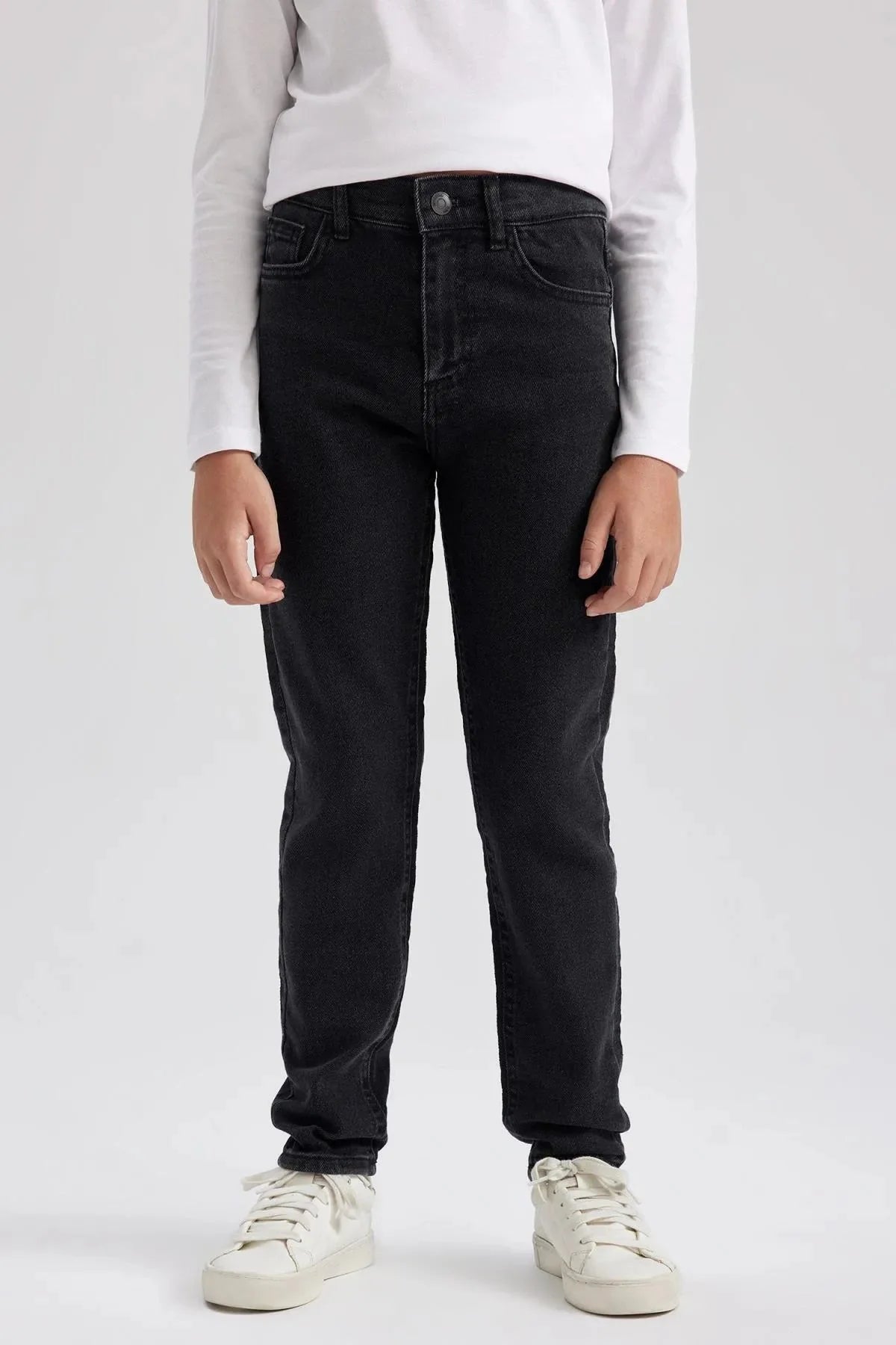 Boy's Slim Fit Skinny Leg Jean Trousers - DENIMS - Boys Jeans - 