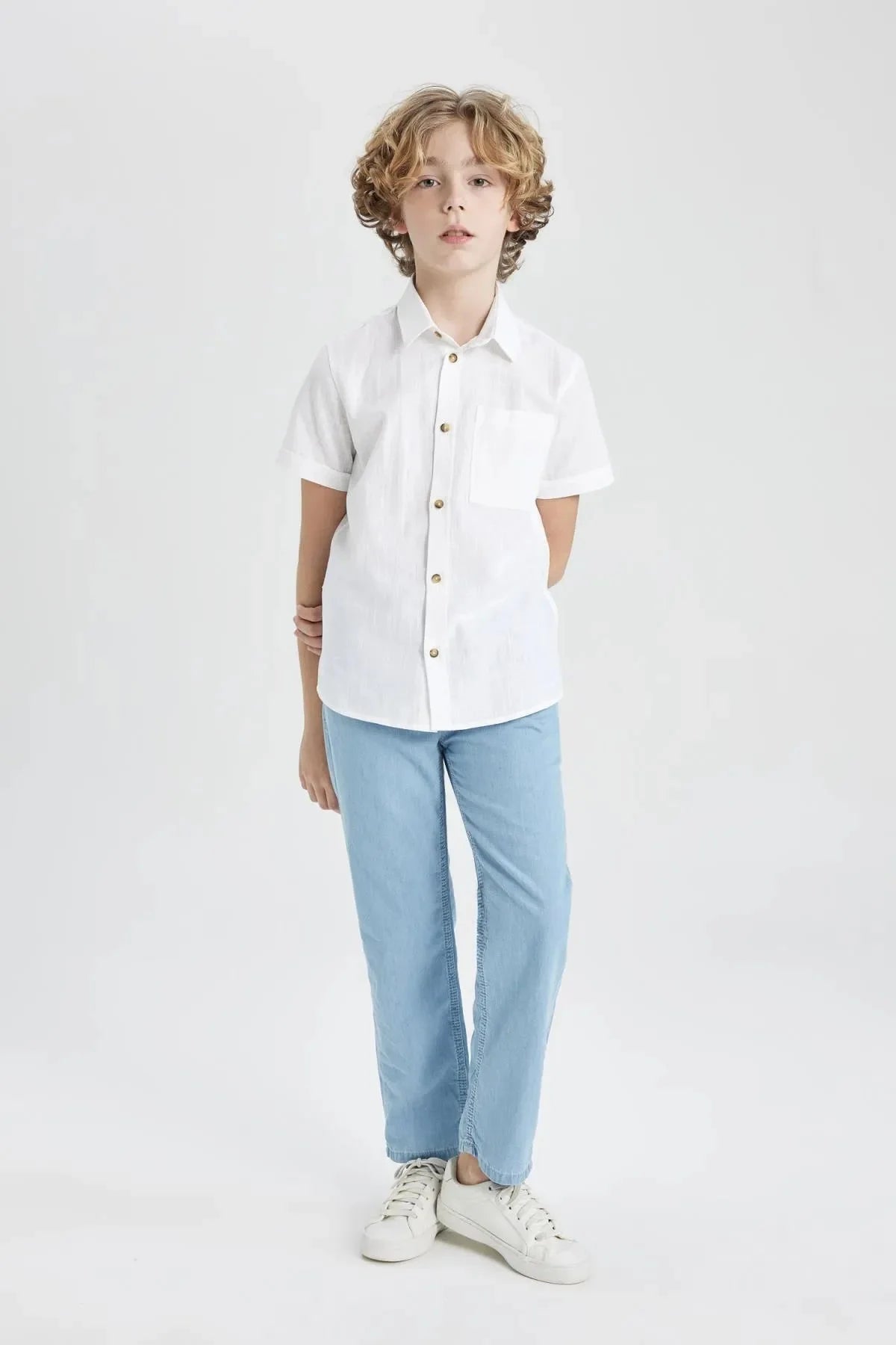 Boy's Straight Fit Straight Leg Jean Trousers - DENIMS - Boys Jeans - 