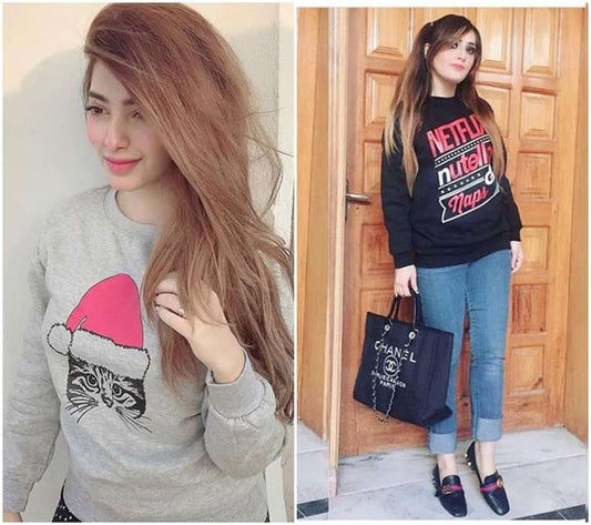 Bundle of 2 Elegant Sweat Shirts - DENIMS - Hoodies & Sweatshirts - 