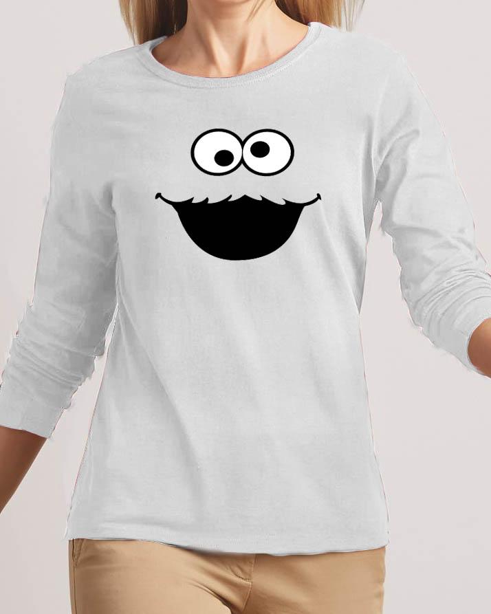 Cartoon New Fashion White High Graphic Round Neck T - shirt - DENIMS - Tops & T - Shirts - 