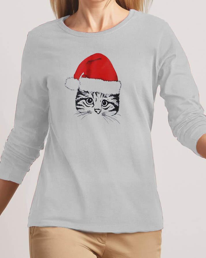 Cat New Fashion Grey High Printed Design High Quality T - shirt - DENIMS - Tops & T - Shirts - 