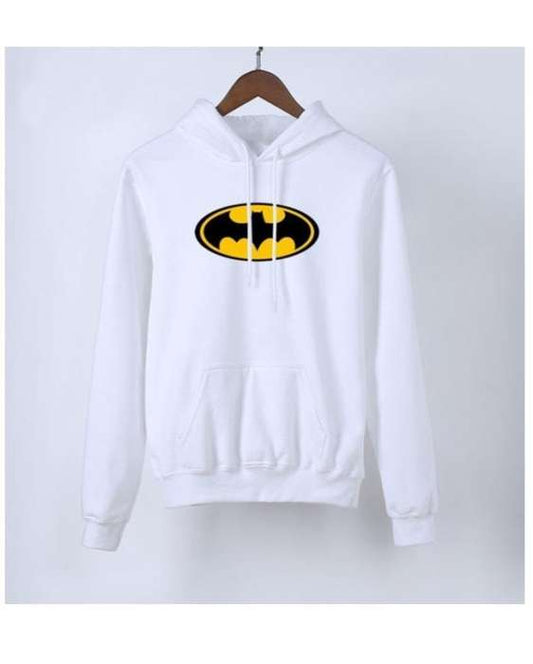 White bat man hoodie for womens both