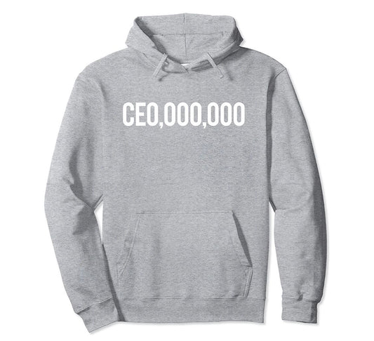 Ceo,ooo,ooo Printed Fleece Full Sleeves Pull Over Hoodie - DENIMS - Hoodie & Sweatshirt - 