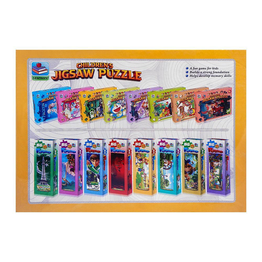 Childern Jigsaw Puzzle Ben10, For 6+ Years - DENIMS - Board Games - 