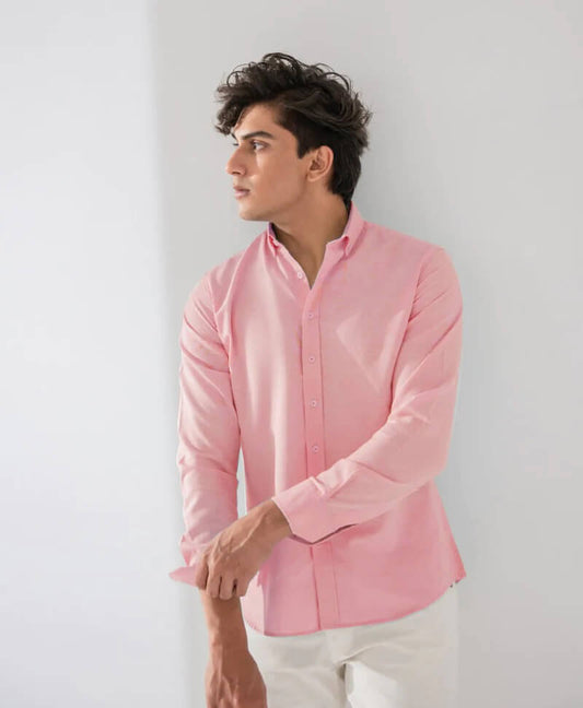 Cotton Shamery Executive Elegance Shirt - DENIMS - Shirts - 