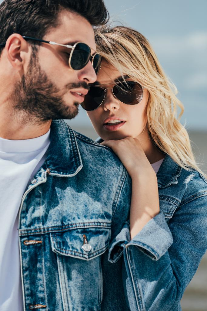 Couple Denim Jacket Blue - DENIMS - Denim Jackets - 