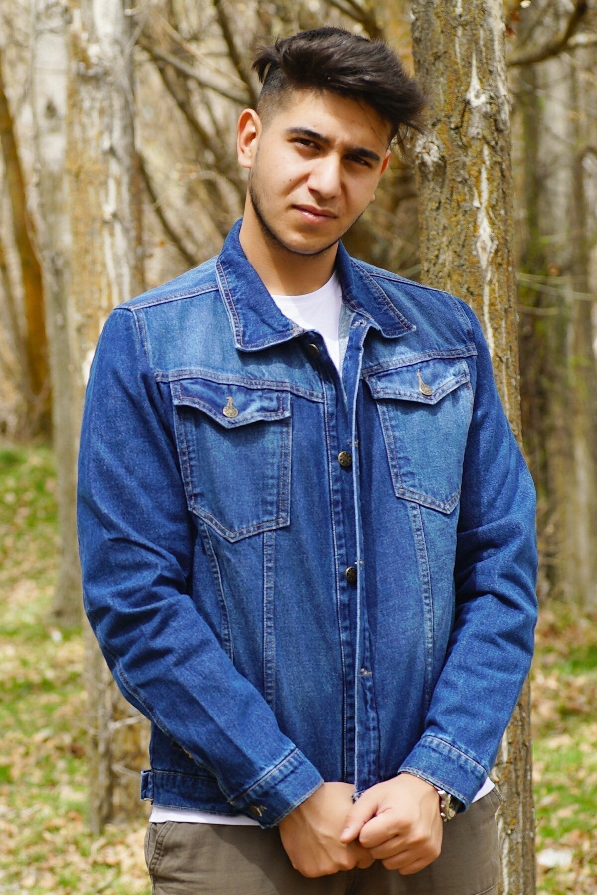 Couple Denim Jacket Blue - DENIMS - Denim Jackets - 