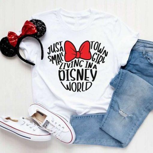 Disney World T - Shirt Cute Shirt For Women - DENIMS - Tops & T - Shirts - 