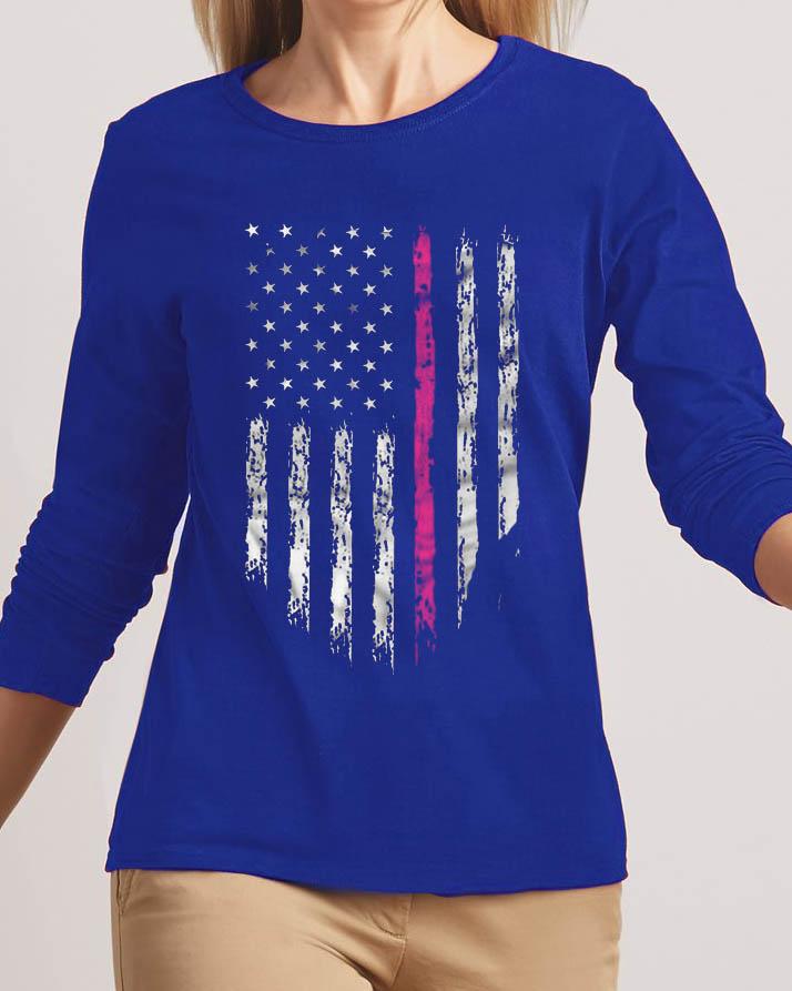 American Flag New Fashion Royal High Graphic Excellent Quality T-shirt