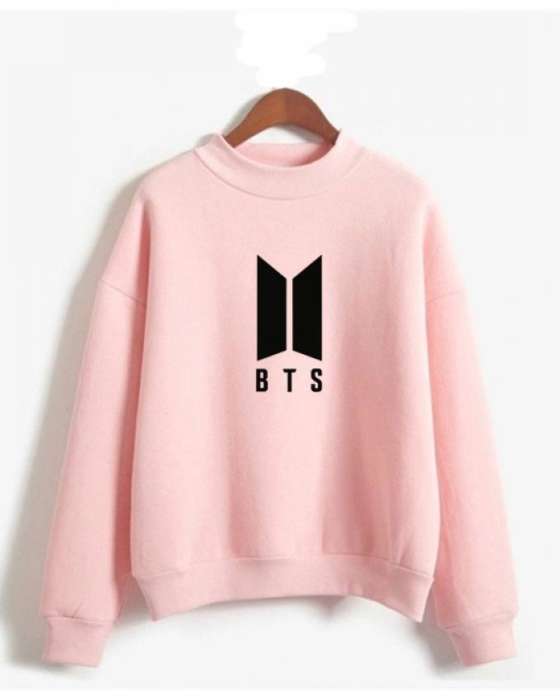 Sweatshirt Pink Bts