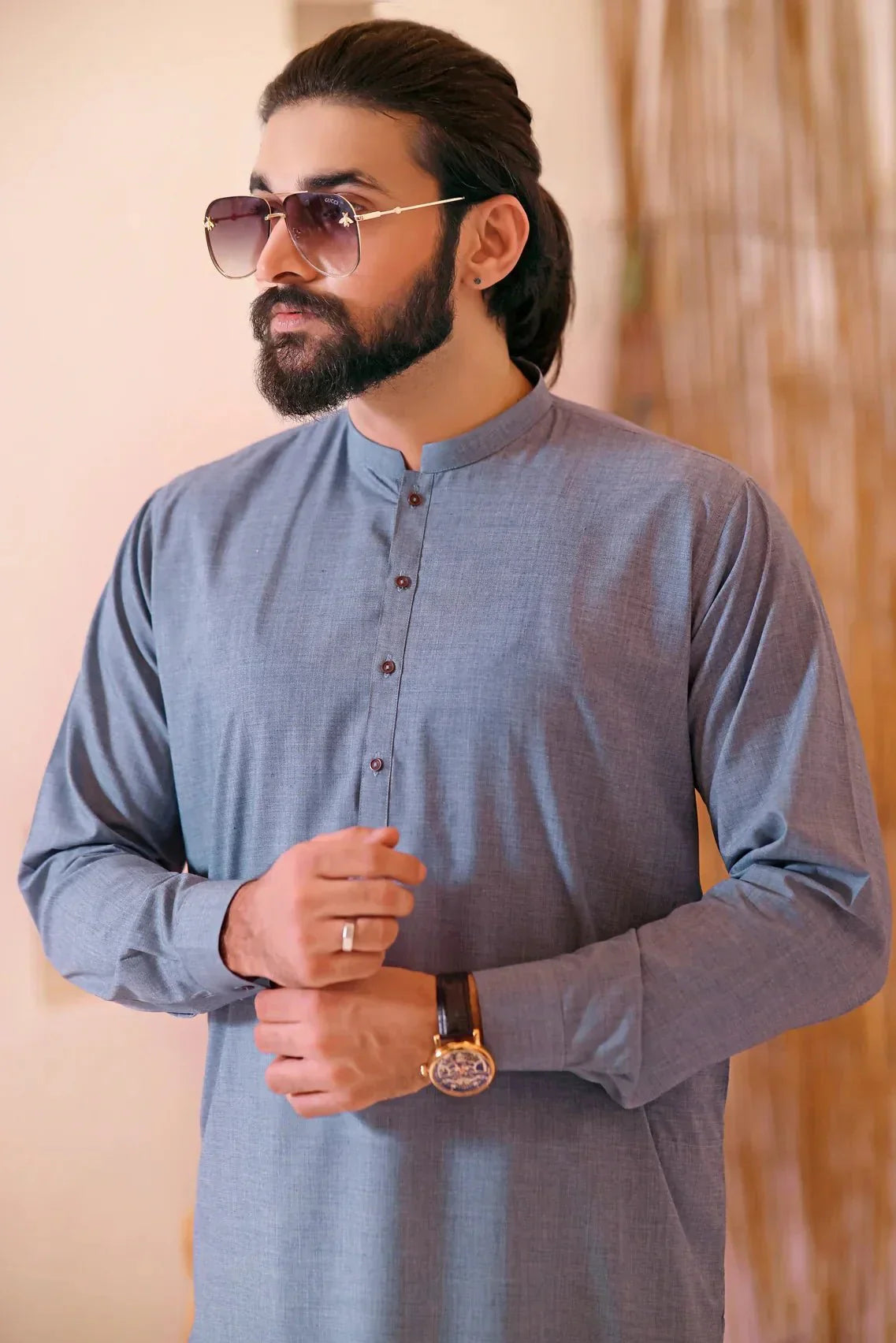 Elegant Shalwar Kameez in Stunning Tiffany Blue - DENIMS - Shalwar Kameez - 