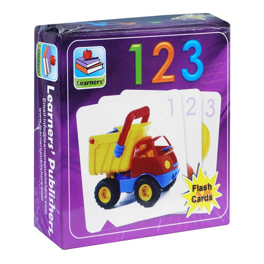 Flash Card 123 For Kids, Small 7.6 X 7.6 Cm - DENIMS - Board Games - 