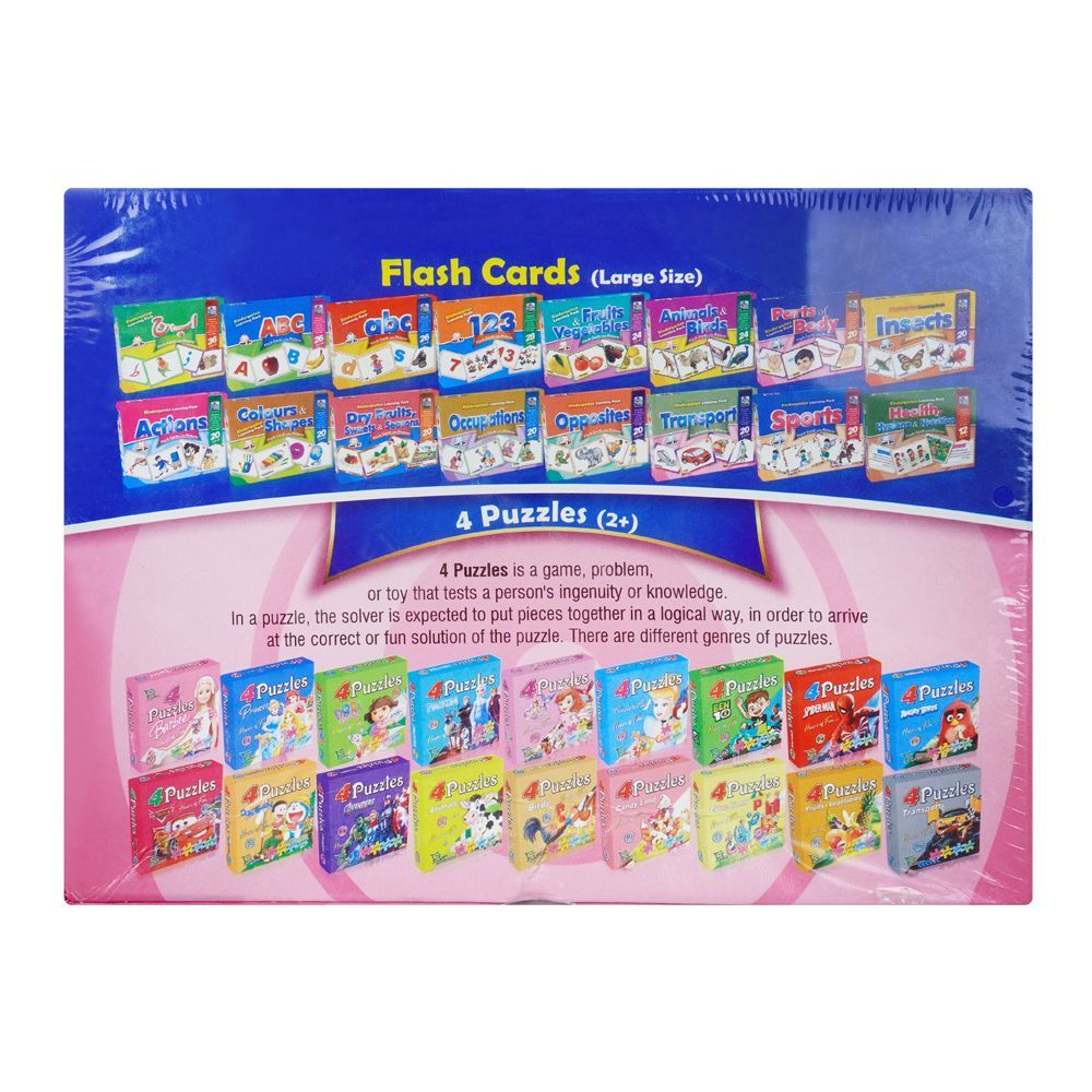 Flash Cards With Pictures Parts Of Body, Large 7 X 9.5 Inches, For 3+ Years - DENIMS - Board Games - 