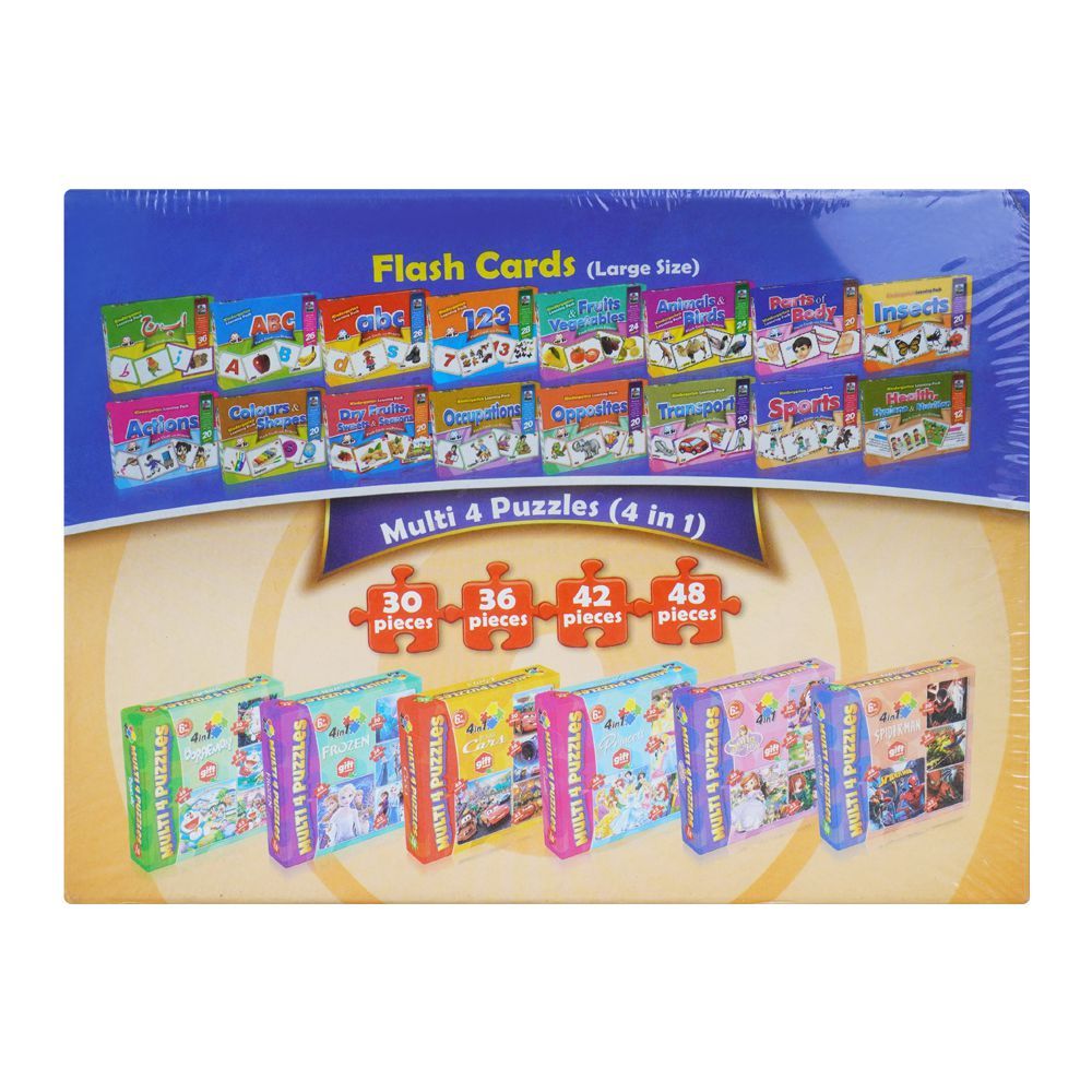 Flash Cards With Pictures Sports, Large 7 X 9.5 Inches, For 3+ Years - DENIMS - Board Games - 