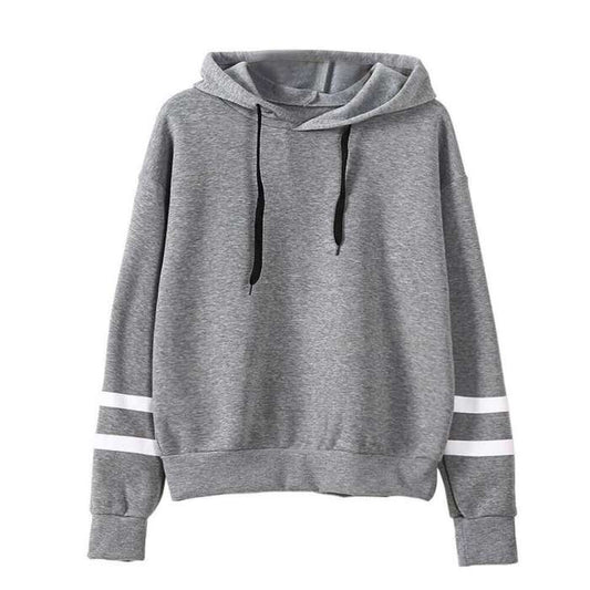 Fleece Cotton Hoodie For womens - DENIMS - Hoodies & Sweatshirts - 