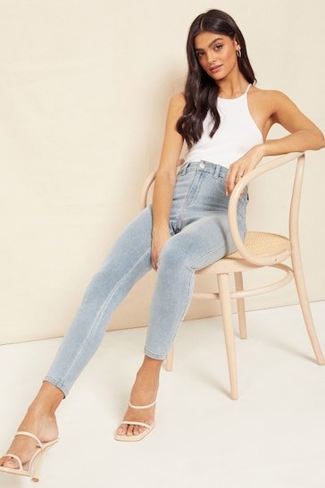 Friends Like These High Waisted Jeggings - DENIMS - Jeggings & Leggings - 