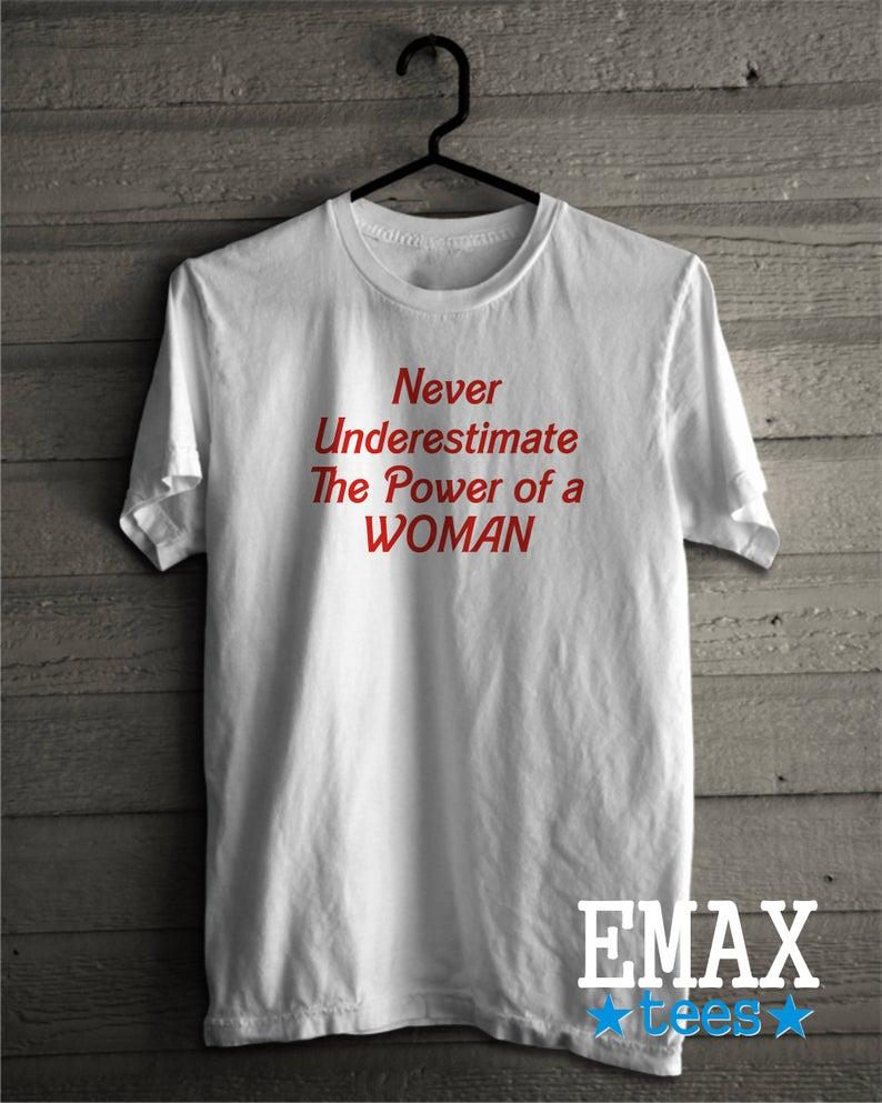 Girl Power T - Shirt for Ladies - DENIMS - Tops & T - Shirts - 