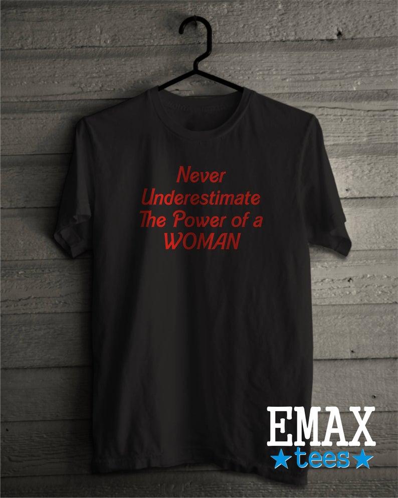 Girl Power T - Shirt for Ladies Black - DENIMS - Tops & T - Shirts - 