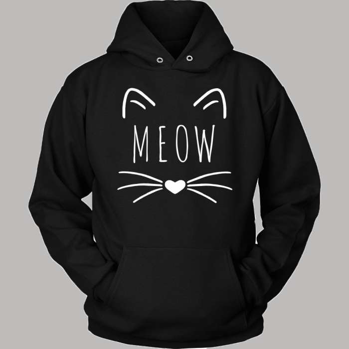 Har Maal Meow Hoodie for women - DENIMS - Hoodies & Sweatshirts - 