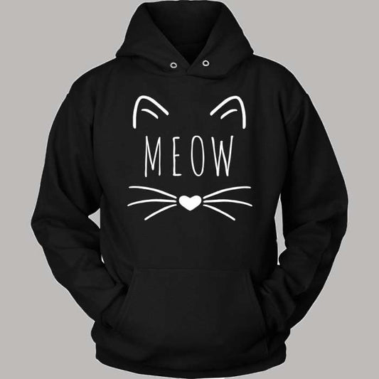 Har Maal Meow Hoodie for women - DENIMS - Hoodies & Sweatshirts - 