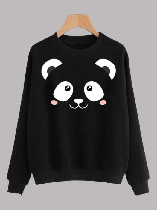 Har Maal Panda Sweatshirt for women - DENIMS - Hoodies & Sweatshirts - 