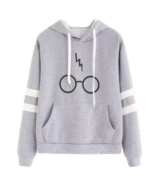 Harry Potters Glasses Printed Hoodie For women 825 - DENIMS - Hoodies & Sweatshirts - 
