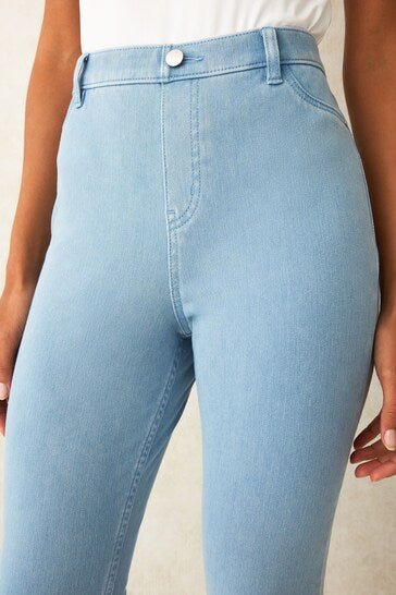 HB Blue Comfort Lightwash Jeggings - DENIMS - Jeggings & Leggings - 