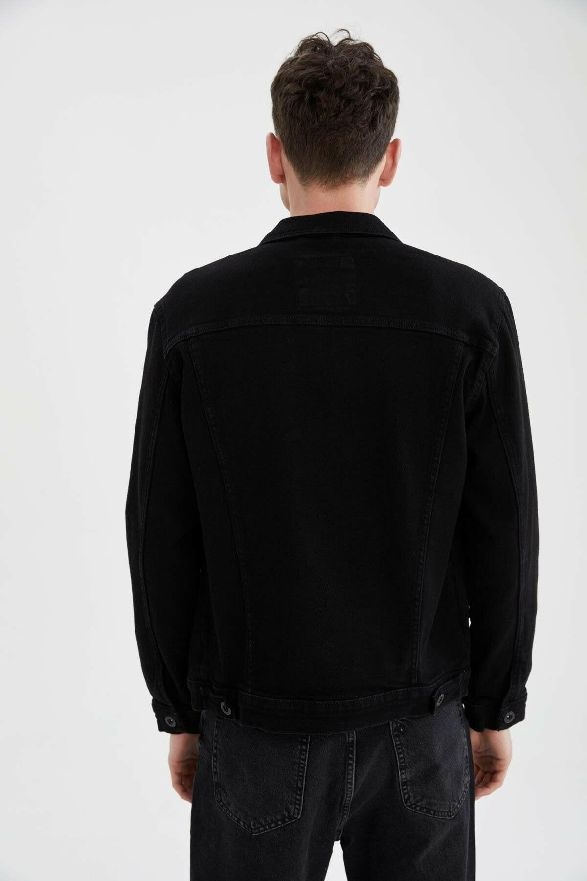 HB Mens Denim Jacket Stretchable Fine Lycra - DENIMS - Denim Jacket - 