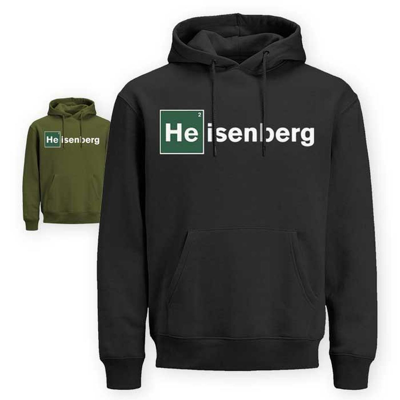 Heisengberg Printed Fleece Full Sleeves Zipper Hoodie For Men - DENIMS - Hoodie & Sweatshirt - 