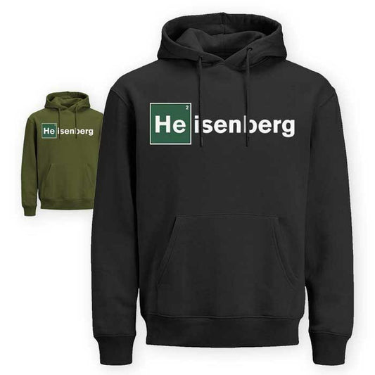 Heisengberg Printed Fleece Full Sleeves Zipper Hoodie For Men - DENIMS - Hoodie & Sweatshirt - 